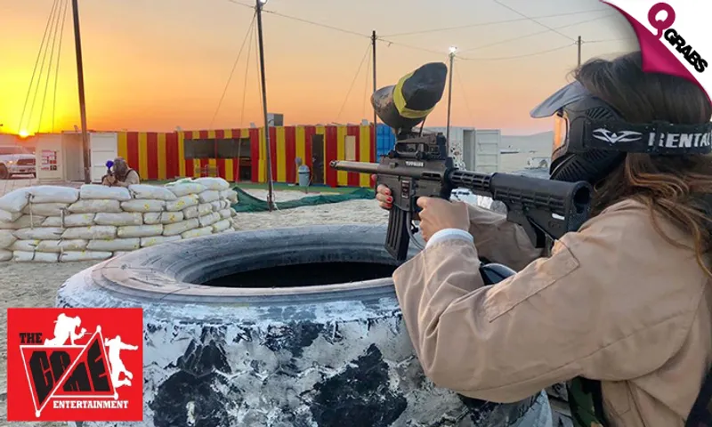 Outdoor Paintball Games at Sealine!